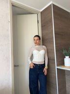 CORSET OLIVIA BLANCO