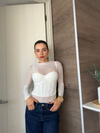 CORSET OLIVIA BLANCO