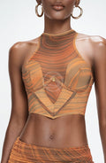 CORSET SHELL CAFÉ