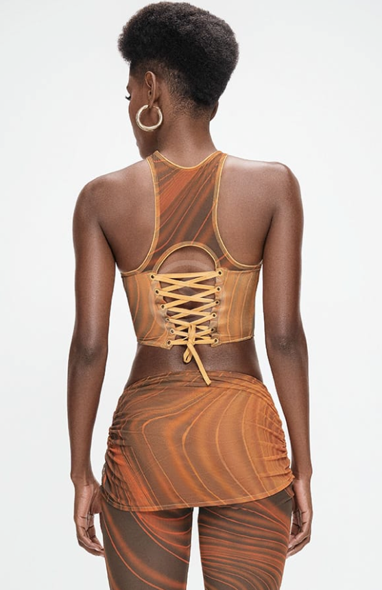 CORSET SHELL CAFÉ